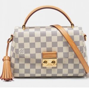 Louis Vuitton Damier Azur Crossiette
